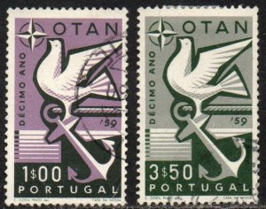 Portugal Sc #846-847 Used