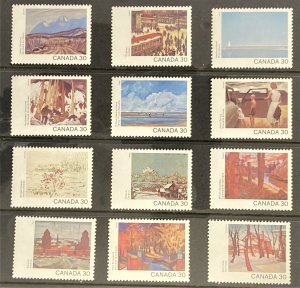 CANADA 1982 #955-966 Canada Day (Complete set) - MNH