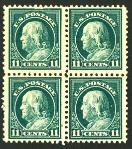 U.S. #511 MINT BLOCK OF 4 NG