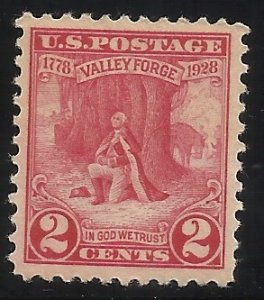 645  2c  MNH VF Centering