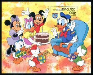 Togo 1239 Disney characters 50th Ann of Donald Duck 1984 x14666a