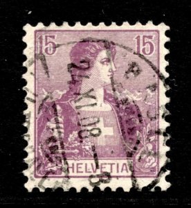 Switzerland Stamp #131 USED FU SINGLE