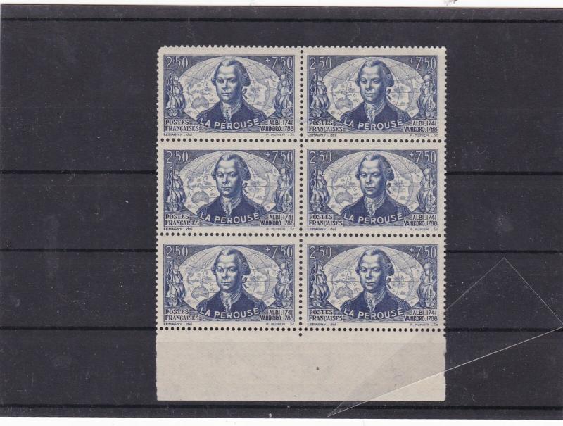 france 1942 mnh stamps block  ref 10249