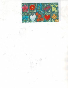 Garden of Love Forever US Postage Block of 10 Stamps #4531-40 VF MNH