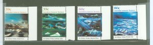 Australian Antarctic Territory #L77-L80  Single (Complete Set) (Paintings)