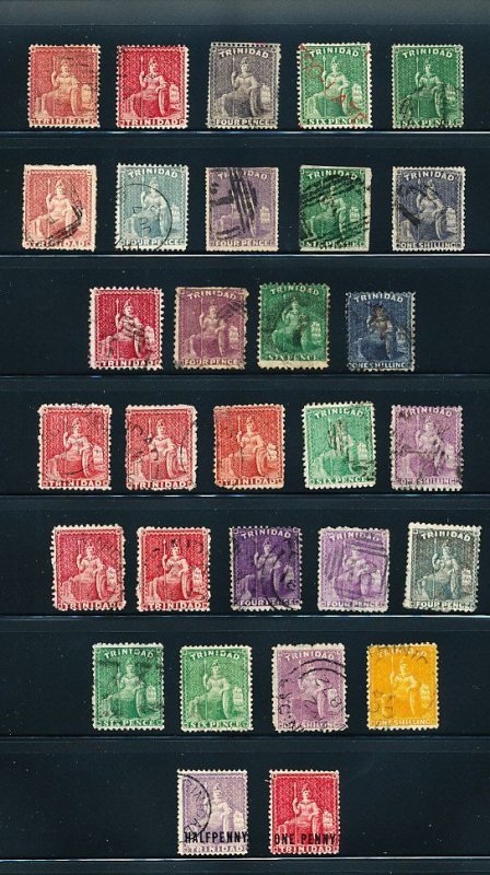 TRINIDAD (27-31, 33-37, 39-47, 48-55, 63-64), F-VF - 424274