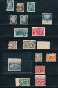 UNITED STATES – HIGH-GRADE TURN OF THE 20th CENTURY SELECTION – 424850