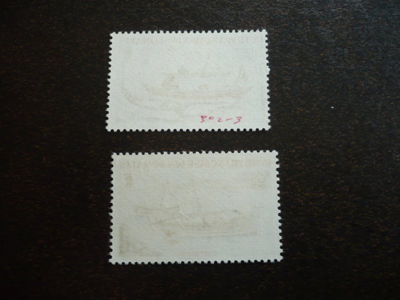 Stamps - Somali Coast - Scott# 302-303 - Mint Hinged Set of 2 Stamps