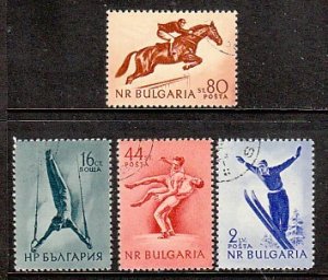 Bulgaria 869-872 Sports CTO VF NH