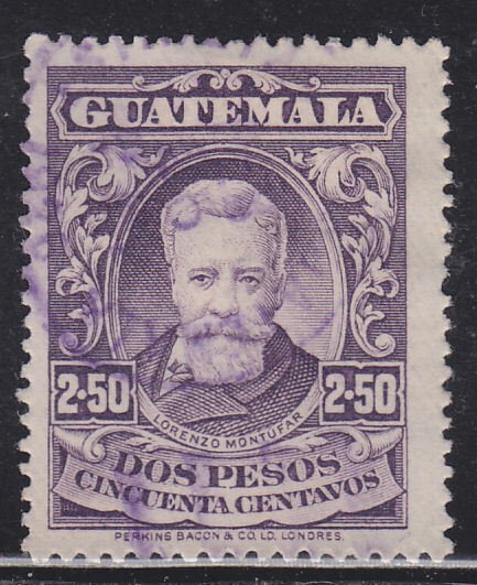 Guatemala 218 Lorenzo Montúfar y Rivera 1924