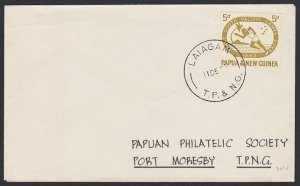 PAPUA NEW GUINEA 1963 cover ex LAIAGAM......................................G908