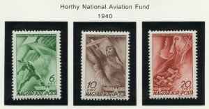 HUNGARY SCOTT#B103/07,110/12 MINT NEVER HINGED AS SHOWN--SCOTT VALUE $7.80