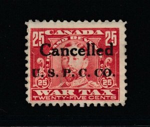 Canada (Revenue) van Dam FWT15, used, Playing Card Precancel (rare)