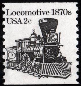 SC#1897A 2¢ Locomotive Coil Single (1982) MNH