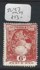 TONGA  (PP2102B)   6 D  SG 47   MOG