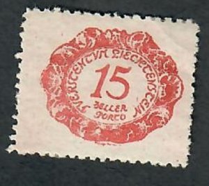 Liechtenstein J3 Mint Hinged single