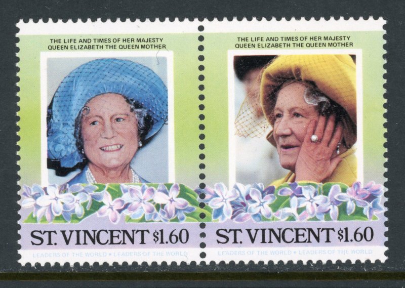St. Vincent 864 pair MNH $1.60 1985