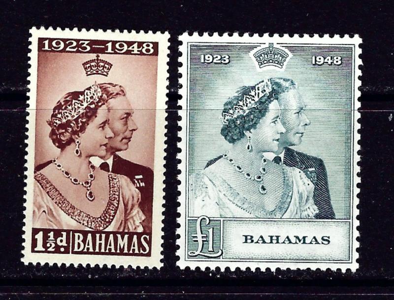 Bahamas 148 MNH 1948 KGVI Silver Wedding low value