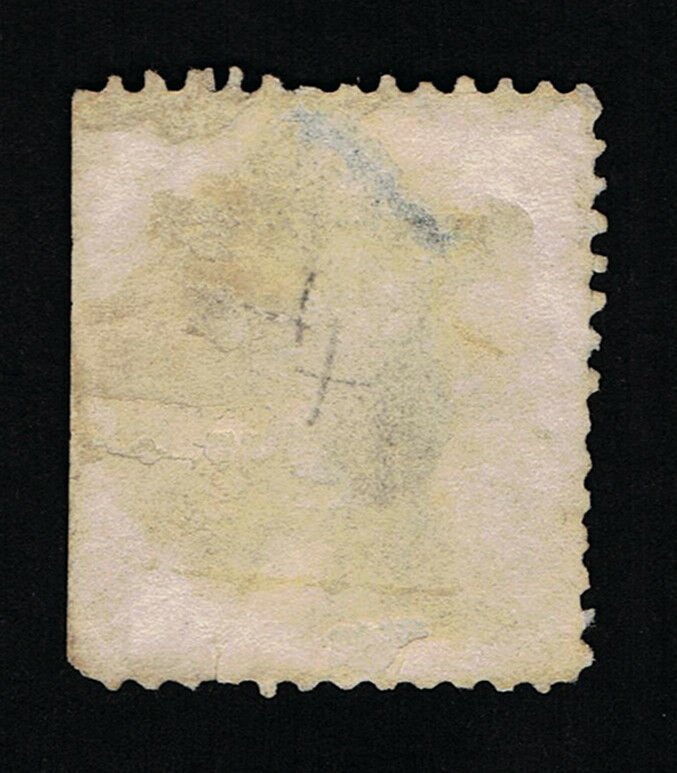 AFFORDABLE GENUINE SCOTT #78b FINE USED APS CERT 1862 NBNC 24¢ GRAY