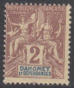 Dahomey 2 MH CV $1.60