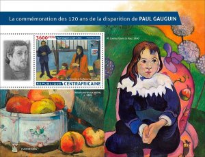 C A R - 2023 - Paul Gauguin - Perf Souv Sheet - Mint Never Hinged