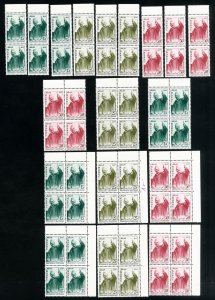 Morocco Stamps # 13-15 XF Lot of 18 sets OG NH Scott Value $135.00