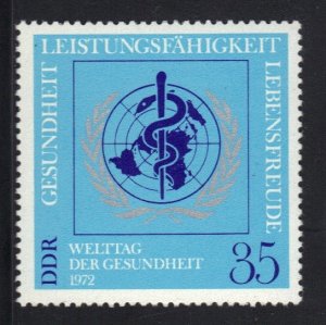 German Democratic Republic DDR #1365 MNH  1972  world health day