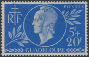 Guadeloupe    SC# B12  Used  Red Cross see details & scans