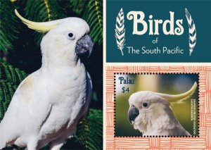 Palau 2015 - Birds Of The South Pacific - Souvenir Stamp sheet - Scott #1280 MNH