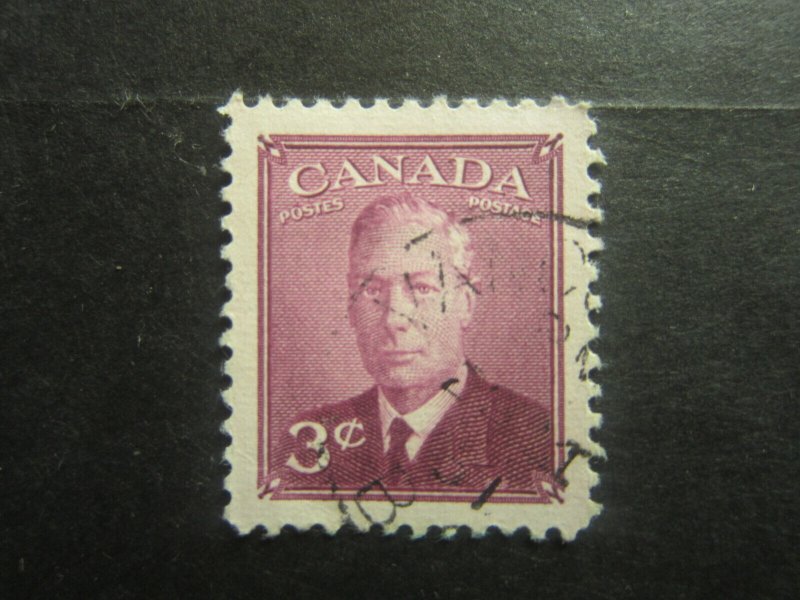 Canada #286 King George VI With Postes-Postage  Nice stamps {ca225}