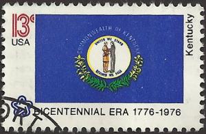 # 1647 USED STATE FLAG KENTUCKY