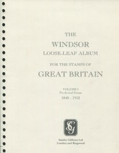 Stanley Gibbons Limited Windsor Elite Great Britain Stamp Album 6 Vol Set #R3420