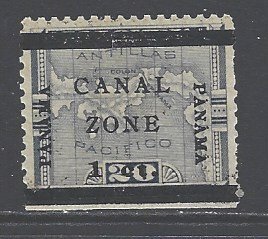 Canal Zone Sc # 16 mint hinged (RC)