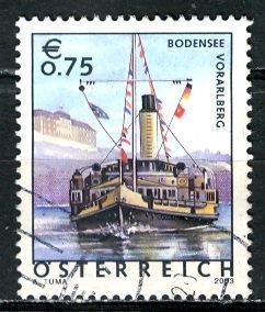 Austria 2003; Sc. # 1873; O/Used Single Stamp