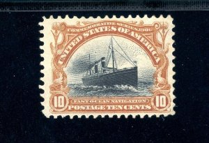 USAstamps Unused FVF US 1901 Pan-American Scott 299 NH RG 