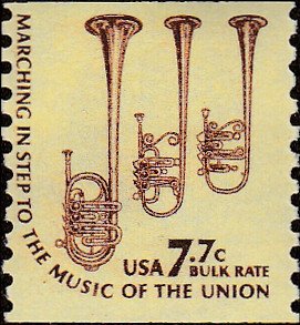 # 1614 MINT NEVER HINGED ( MNH ) SAXHORNS