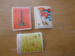 Cuba  #  832-34  MNH