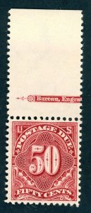 US SC#J44 MINT F-VF OG LH SCV$ 375 WITH PF CERTIFICATE FOR STRIP AK 5/29/24