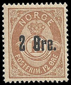 Norway - #46 - Unused - SCV-3.00