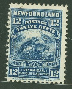 Newfoundland #69 Unused Single