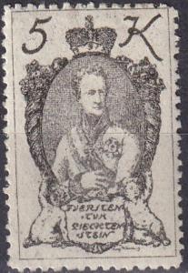 Liechtenstein #44  F-VF Unused  (SU7192)