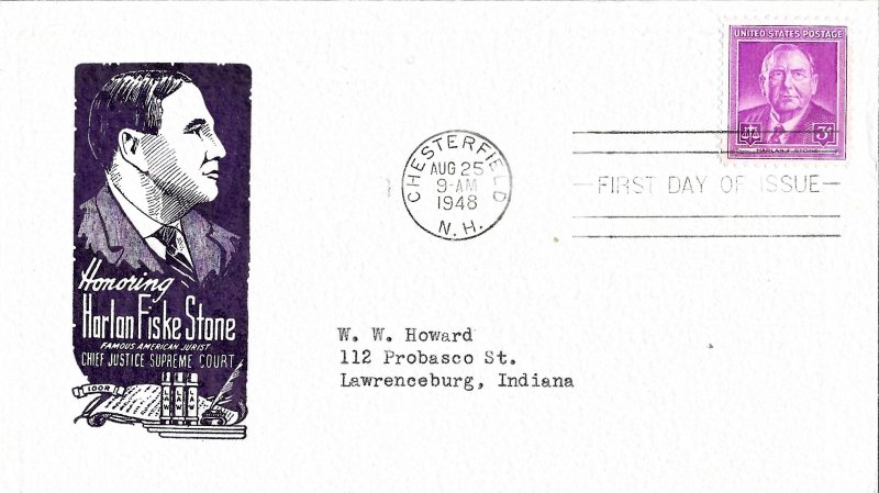 1948 FDC, #965-980, Ioor, group of 6
