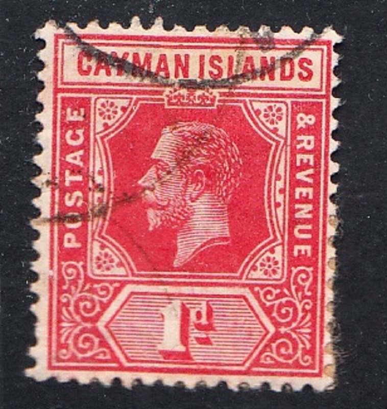 CAYMAN ISLANDS # 34  Used  - SG # 42