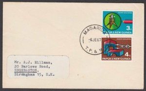 PAPUA NEW GUINEA 1967 cover ex MAGARIDA.....................................L811