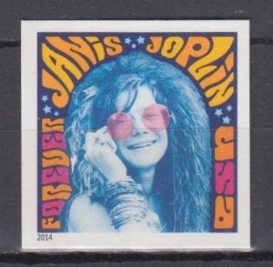 (F) ​USA #4916 Janis Joplin  Imperf Single  MNH
