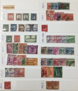 PAKISTAN PALESTINE PARAGUAY PERU ART M&U Collection (Aprx.350)MNH MH used TK1721