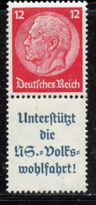 Germany Zusammendrucke, Michael # S157, Mint Hinge.  CV about $10.55