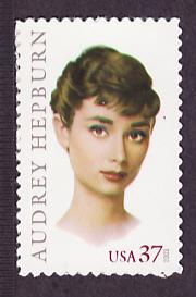 3786 Audrey Hepburn self-adhesive single