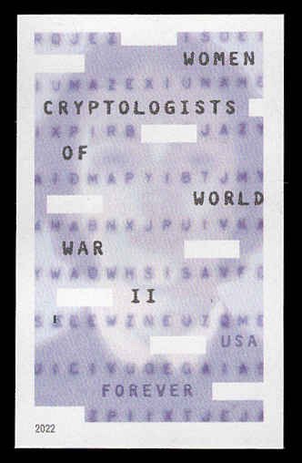 USA 5738a Mint (NH) Women Cryptologists of WWII IMPERF Forever Stamp