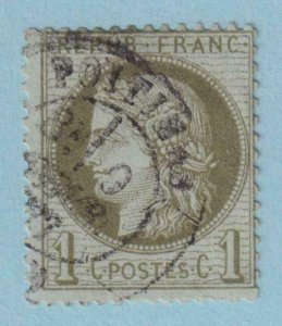 FRANCE 50  USED - NO FAULTS VERY FINE! - FLH